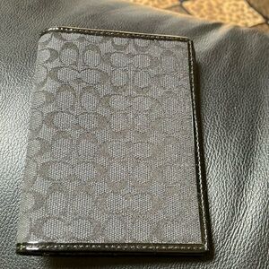 Beautiful coach passport case. Brand new with label.